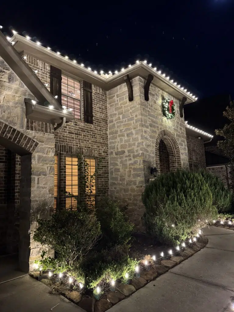 Christmas Light Installation in Antioch project 1