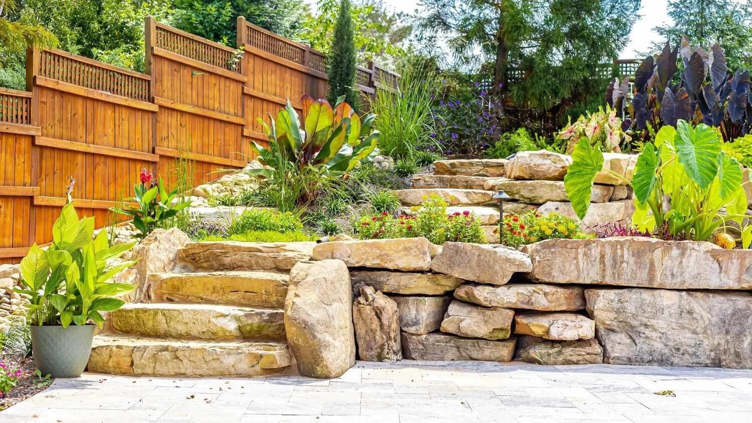 Retaining Wall Installation in Murfreesboro project 8